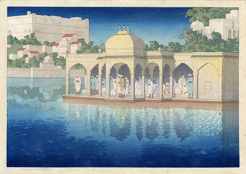 Inde, prières au cougé du soleil