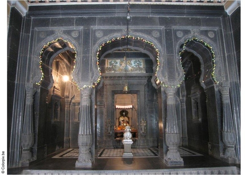 Photo intérieur de temple