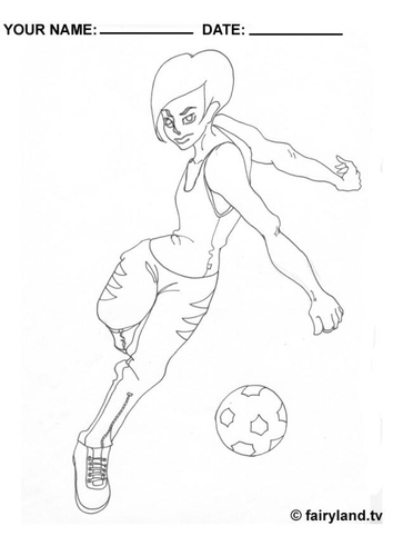 jouer au football