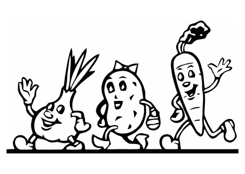 la parade les légumes