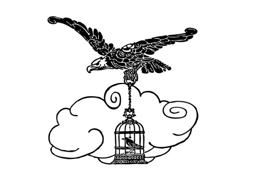 l'aigle et le rossignol