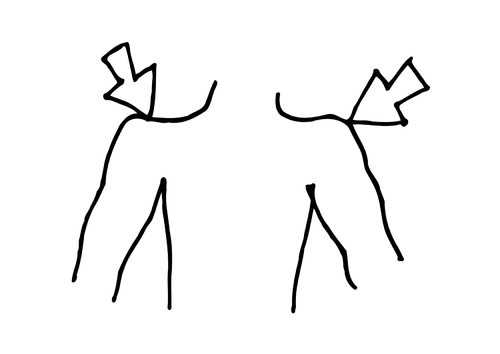 Coloriage les épaules