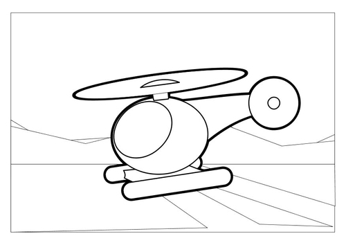 l'helicoptère