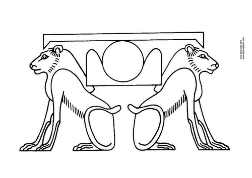 lions de l'horizon