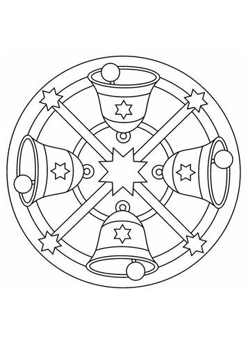 mandala de Noël