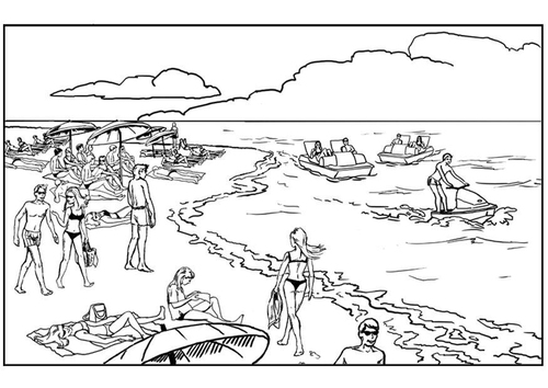 mer et plage