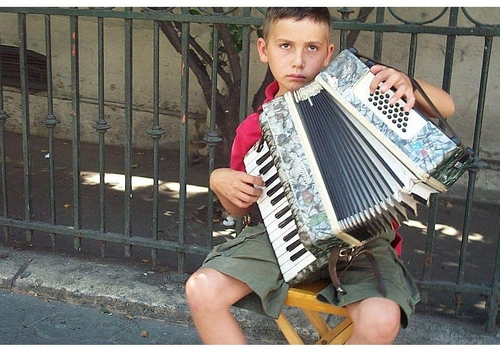 musicien ambulant
