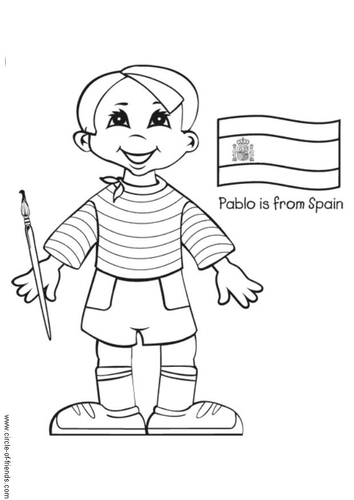 Coloriage Pablo