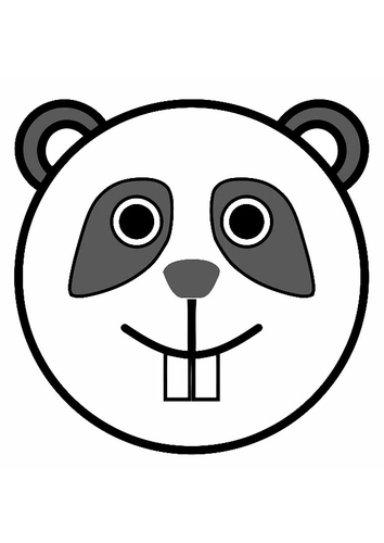 Coloriage panda