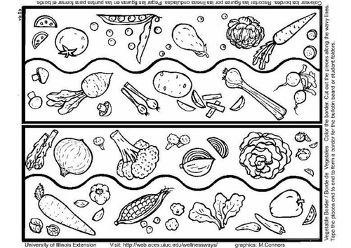 peinture de légumes
