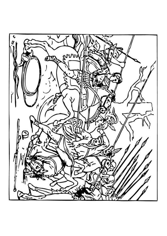 Alexander combat les Perses