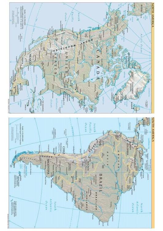 Amérique du nord et du sud