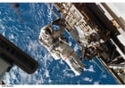 Photos astronaute dans la station spatiale