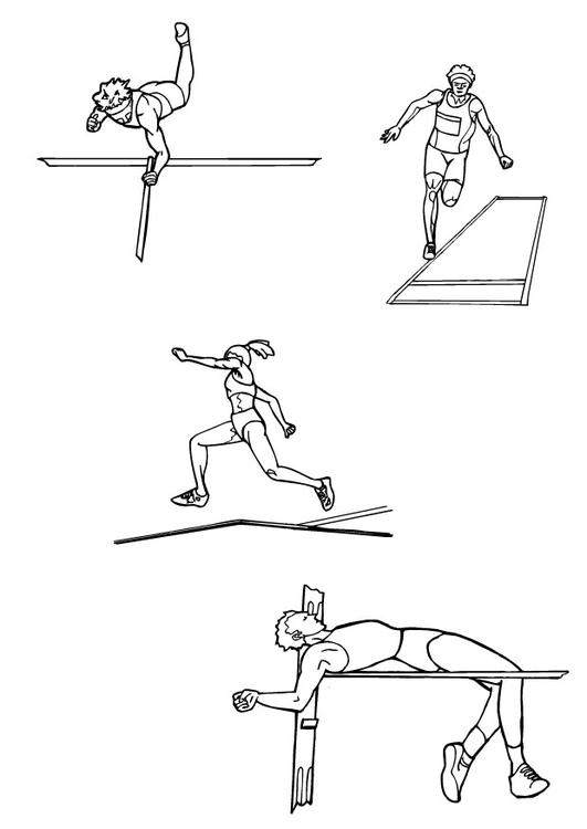 athlétisme -sauter