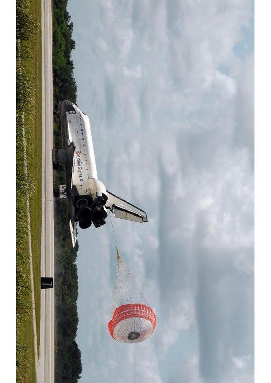 atterissage de la navette spatiale