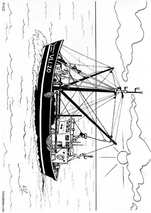 bateau de pêche