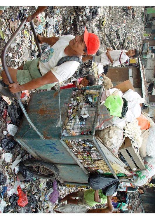 bidonville à Jakarta