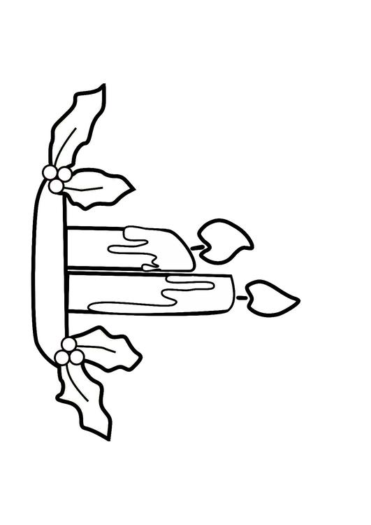 bougies de noël