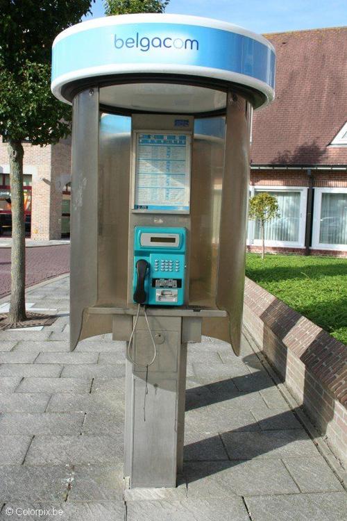 cabine téléphonique belge