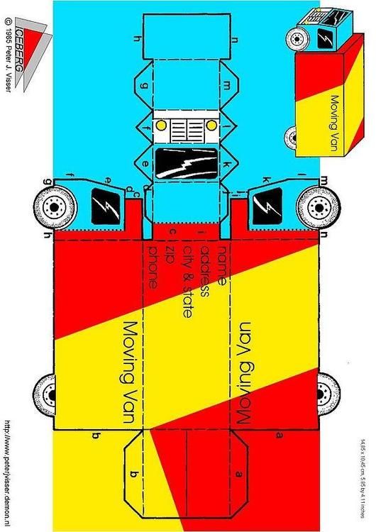 camion de déménagement
