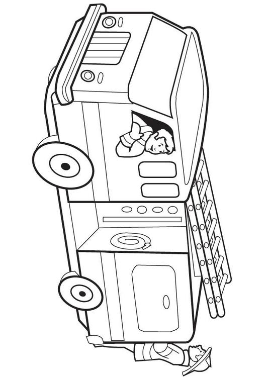 camion de pompier