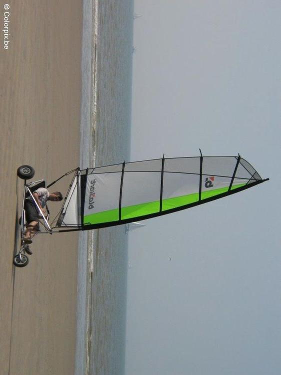char à voile