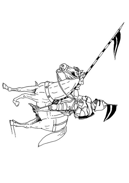 chevalier à cheval