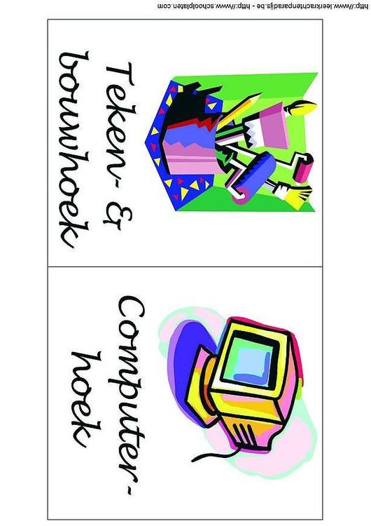coin à dessins et bricolage, informatique