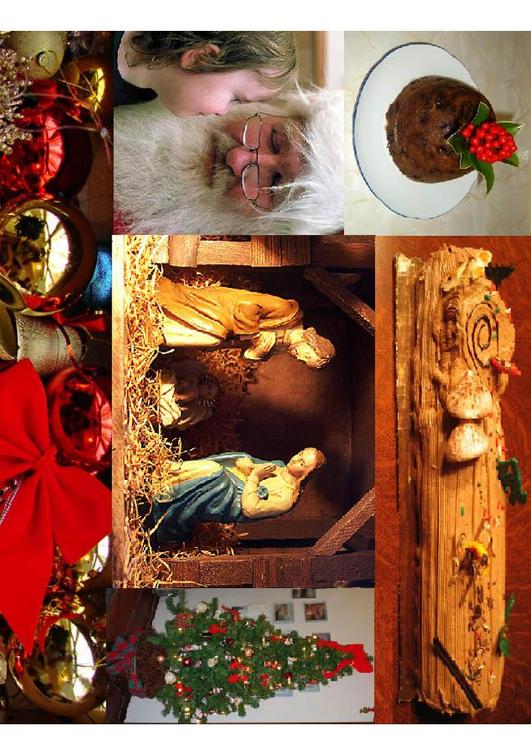 collage de noël