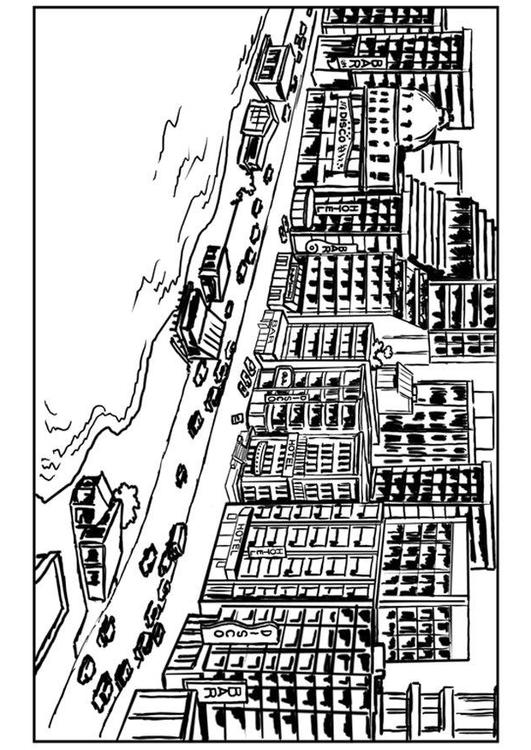 côte avec des appartements