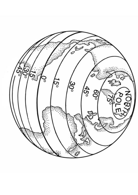 degré de latitude