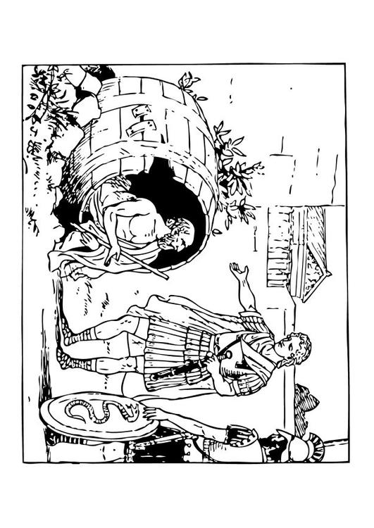 Diogène et Alexandre