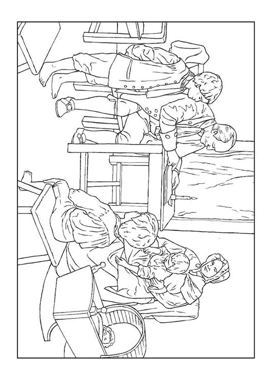 famille au 18ième siècle
