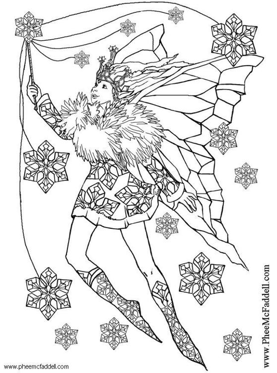 fée des flocons de neige