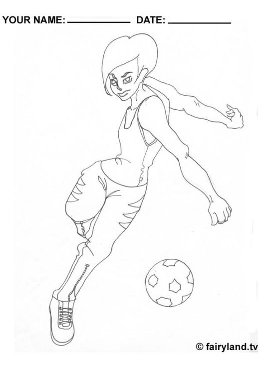 jouer au football