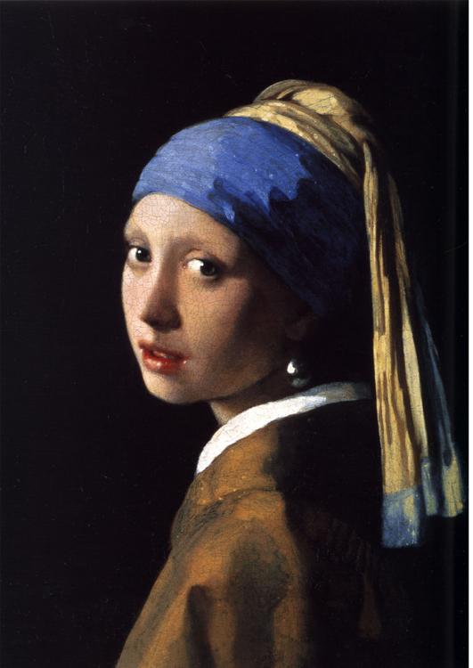 La Jeune Fille à la perle / La Jeune Fille au turban - Johannes Vermeer