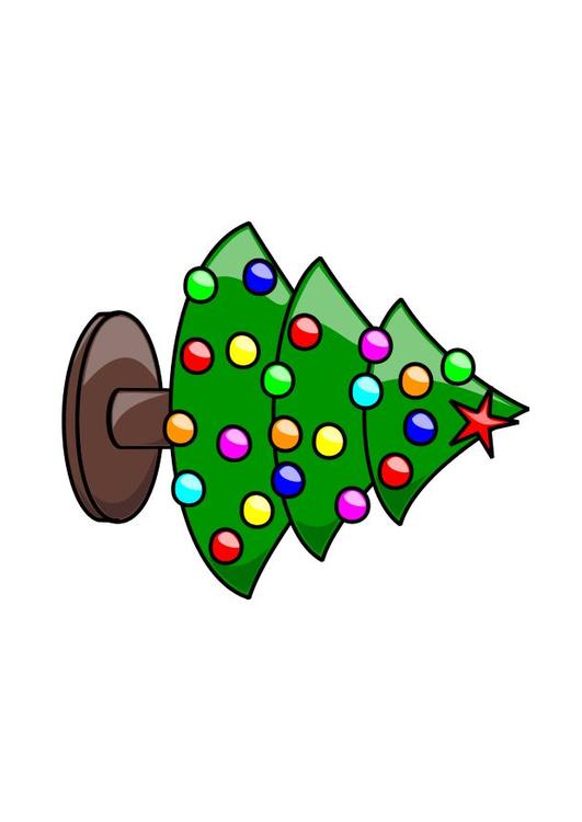 le sapin de Noël