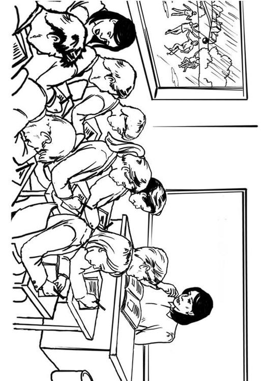 maîtresse de la classe