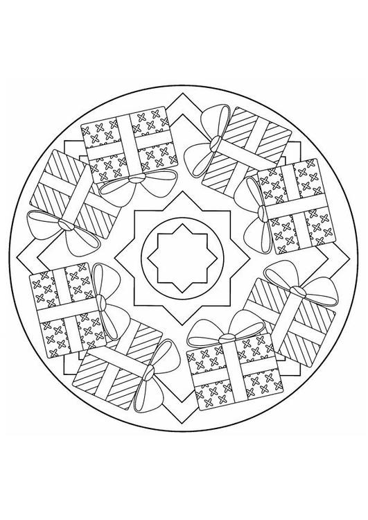 mandala de Noël