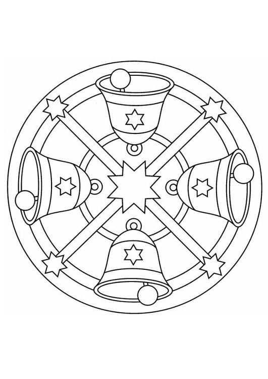 mandala de Noël