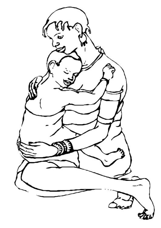 mère et enfant