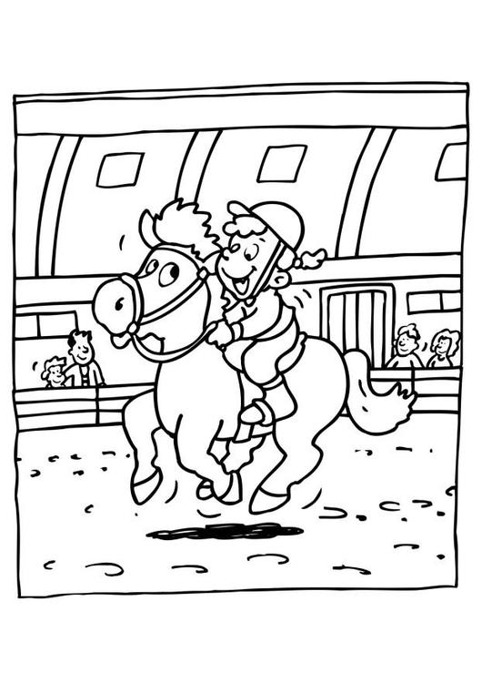 monter à cheval