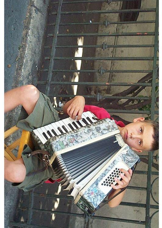 musicien ambulant