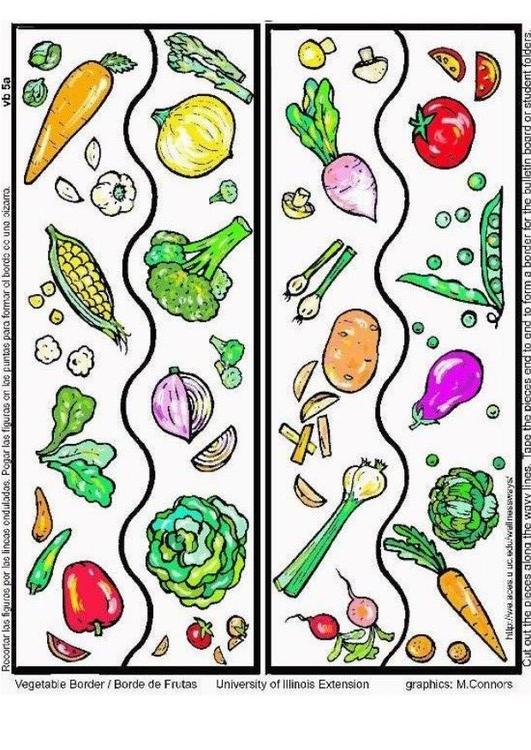 peinture de légumes