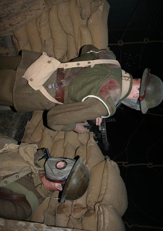 reconstitution d'une tranchée