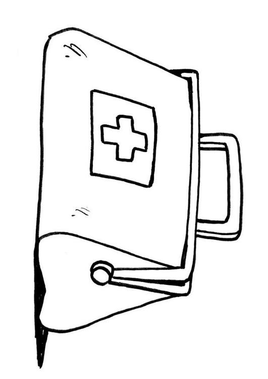 serviette de médecin
