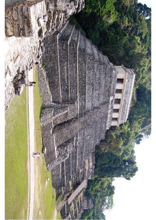 Temple maya à Palenque