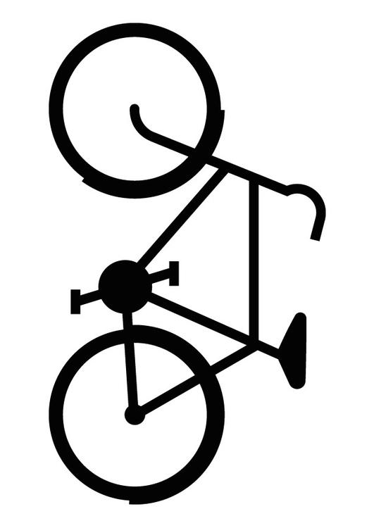 vélo silhouette