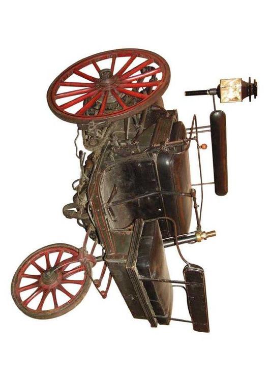 voiture à vapeur 1888