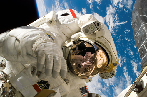 promenade dans l'espace 